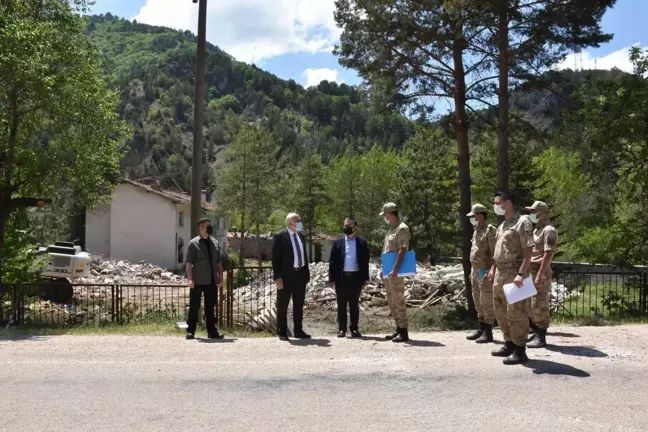 Kızılcahamam Güvem Mahallesi'nde jandarma karakol binasının yapımına başlandı