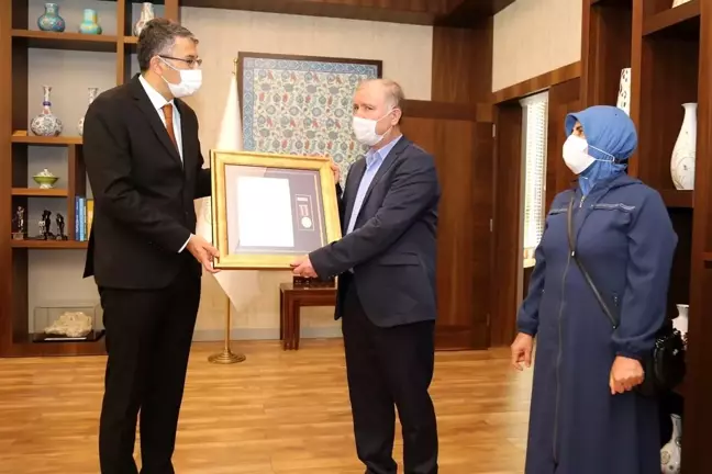 Kütahya'da şehit ailesine Devlet Övünç Madalyası ve Beratı