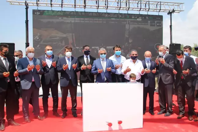 Serik'te Naturalya İbrahim Şahin Ortaokulunun temeli atıldı