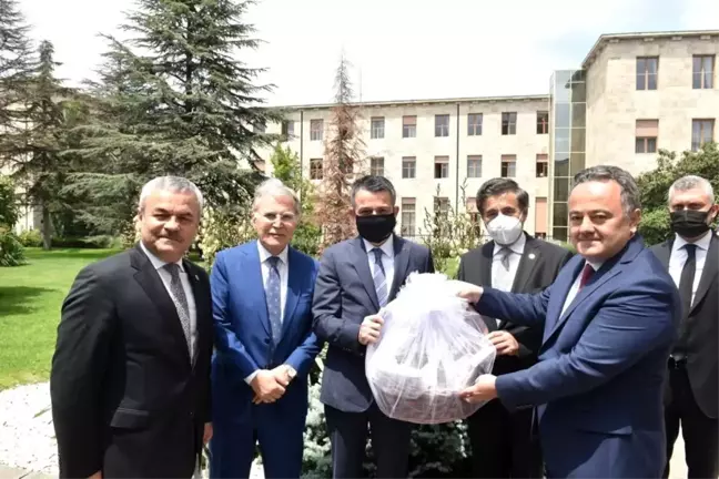 AK Parti Karabük heyetinden Bakan Pakdemirli'ye ziyaret