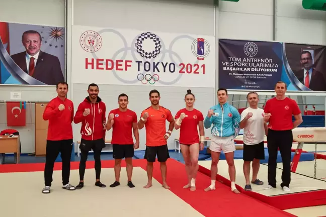 Milli cimnastikçiler Tokyo Olimpiyatları'nda madalya kovalayacak