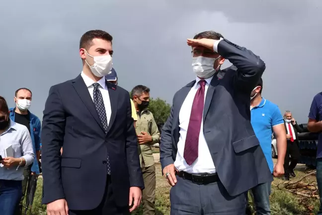 Vali Dr. Ozan Balcı, Pazar'da İncelemelerde Bulundu
