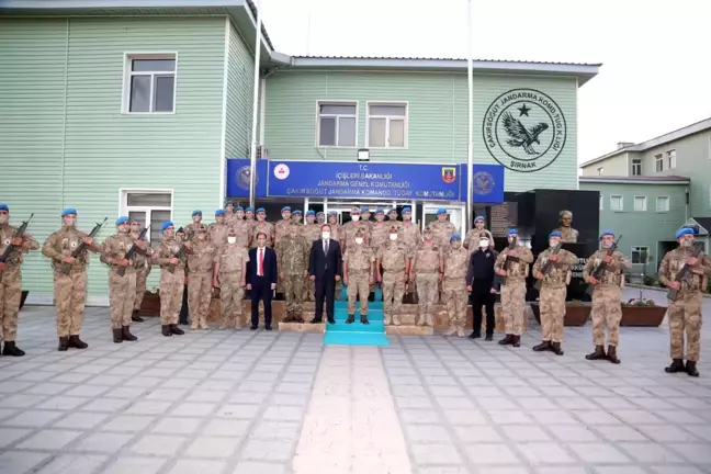 Jandarma Genel Komutanı Orgeneral Çetin, Çakırsöğüt Jandarma Komando Tugay Komutanlığını ziyaret etti