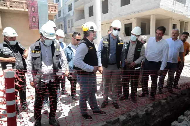 Başkan Kuş doğalgaz çalışmalarını yerinde inceledi
