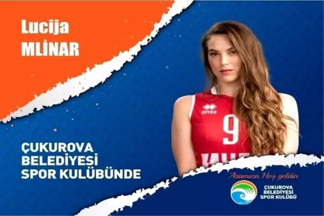 Hırvat smaçör Lucija Mlinar Çukurova'da
