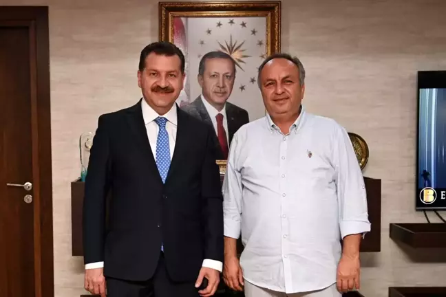 Birlik Başkanı Bozbey, Yılmaz'ı ziyaret etti