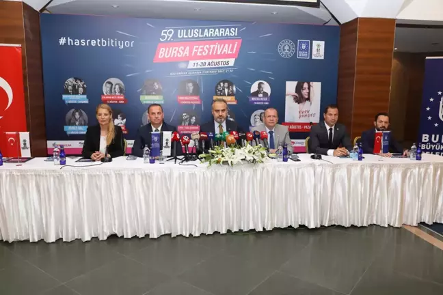 59. Uluslararası Bursa Festivali 11 Ağustos'ta başlayacak