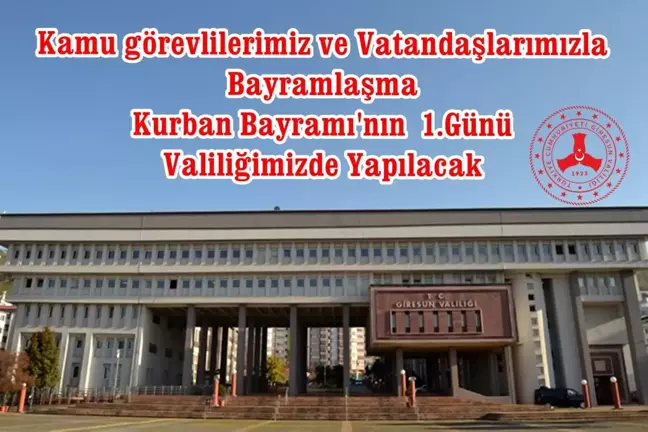 Bayramlaşma Töreni Bayramın Birinci Günü Yapılacak