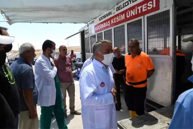 Yaklaşık 200 veteriner hekim kurban kesim yerlerinde görev yaptı