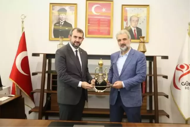 AK Parti İstanbul İl Başkanı Kabaktepe, Güngören Belediyesi'ni ziyaret etti