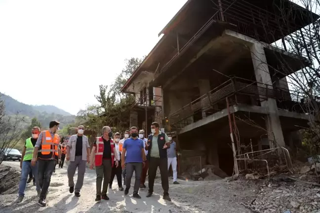 Başkan Böcek, Alanya Güzelbağ ve Bayır'da