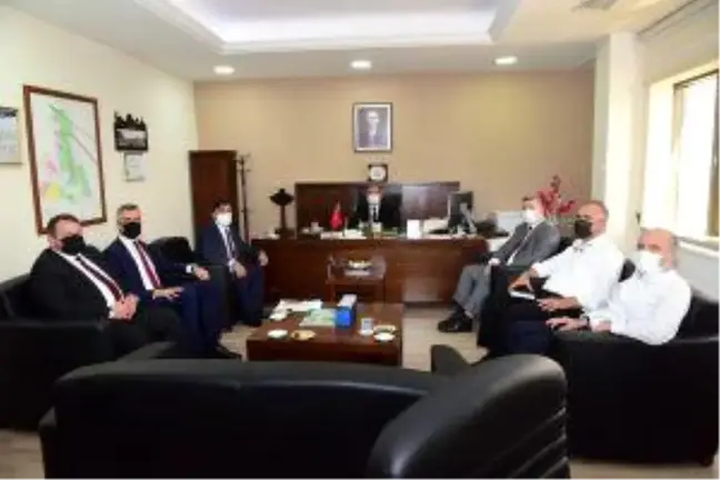 İş Sağlığı ve Güvenliği Genel Müdür Yardımcısı AKÜ'yü Ziyaret Etti