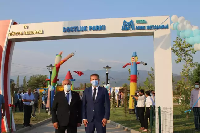Hatay'da Dostluk Parkı açıldı