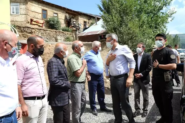 Bingöl Valisi Ekinci, Sütlüce köyünde vatandaşlarla buluştu