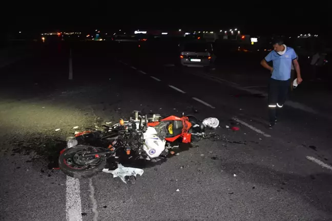 Tekirdağ'da hafif ticari araçla çarpışan motosikletin sürücüsü öldü