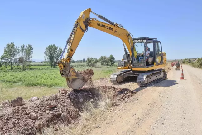 Karacabey'in altyapı çalışmaları hız kesmiyor