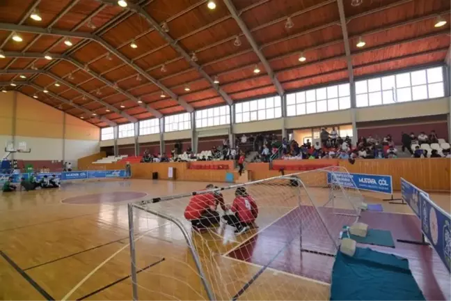 Federasyon kupası 'Goalball' turnuvası sona erdi