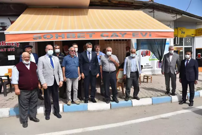 Kırıkkale Valisi Yunus Sezer, Bahşılı'da veda ziyaretlerinde bulundu