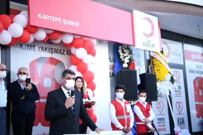 Kartepe'de Kızılay şubesi açıldı