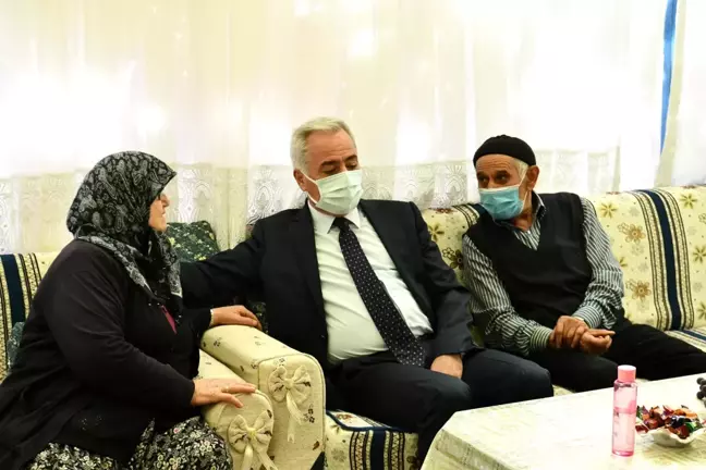 Yalvaç'ta Şehit Ailemiz ve Gazimiz Ziyaret Edildi