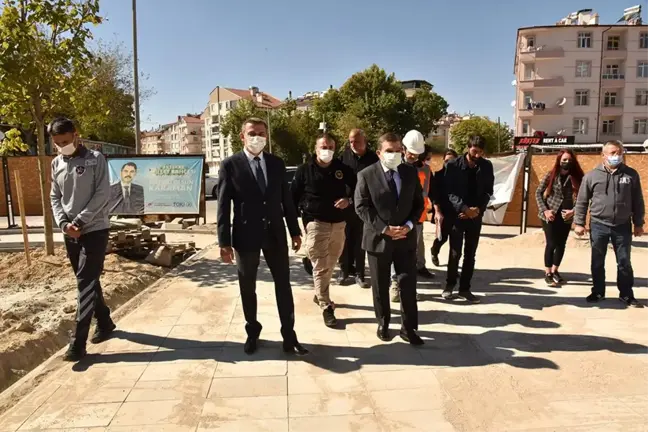 Aktekke Millet Bahçesinde Çalışmalar Sürüyor
