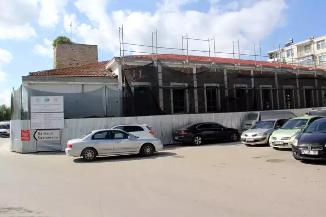 Sinop'ta buzhane binasında restoresinde sona yaklaşıldı