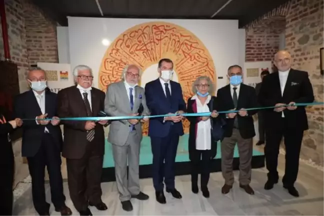 Hattat Mustafa Halim Özyazıcı sergisi, Kazlıçeşme Sanat'ta ziyarete açıldı