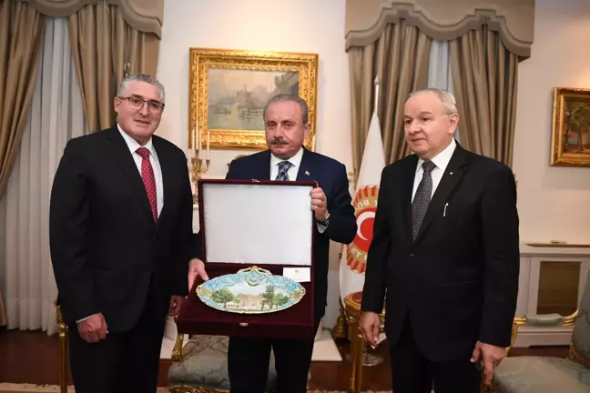 TBMM Başkanı Şentop'tan, Parlatino Başkanı Soto onuruna akşam yemeği