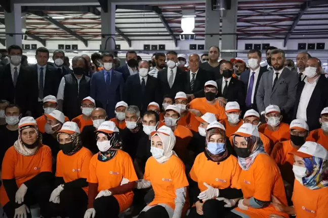 Avrupa'nın en büyük gipe iplik fabrikası Tokat'ta açıldı