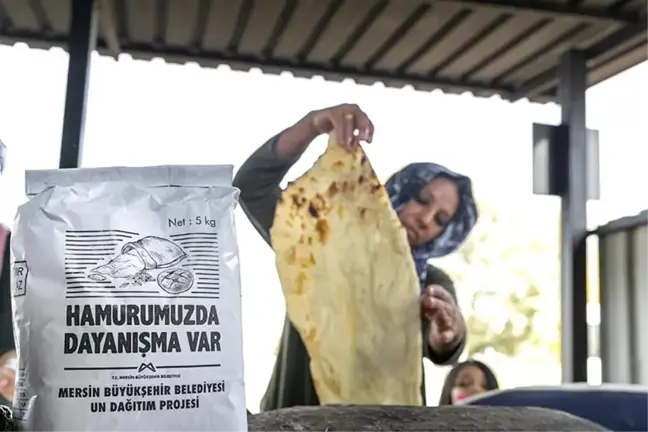 Mersin'de 'Un Dağıtım Projesi' ile 64 bin aileye ulaşılacak