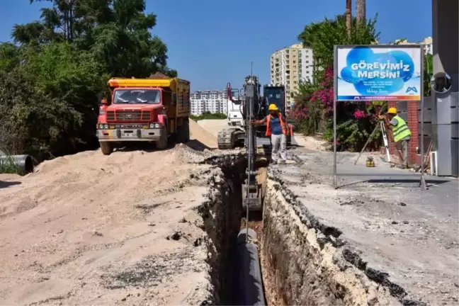 MESKİ, Mersin'e Daha Temiz Mahalleler Kazandırmaya Devam Ediyor