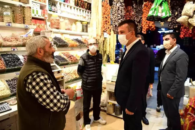 Altındağ Belediye Başkanı Balcı'dan Ulus Hali'ne ziyaret