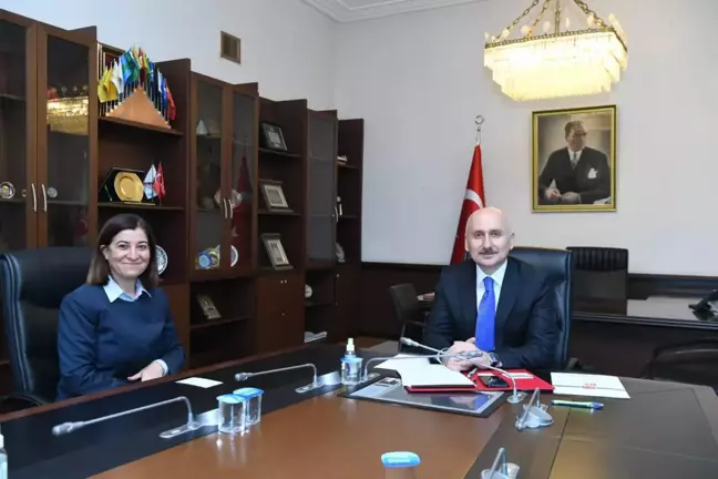 TBMM KEFEK Başkanı Aksal, Bakan Karaismailoğlu'nu ziyaret etti