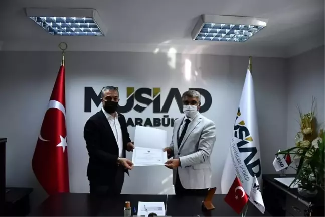 Vali Gürel'den MÜSİAD'a 'Teşekkür Belgesi'