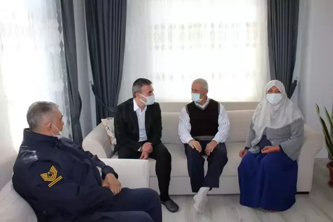 Söğütlü Kaymakamı Gün'den Kıbrıs gazilerine ziyaret
