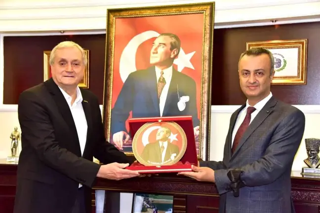 Ticaret İl Müdürü Balta'dan Bozüyük Belediye Başkanı Bakkalcıoğlu'na ziyaret