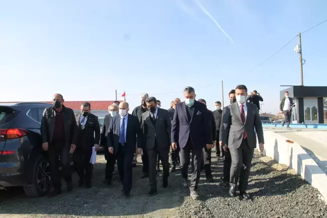 Vali Zülkif Dağlı Çarşamba OSB'nin kurulacağı alanda inceleme yaptı