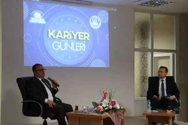Havza Kaymakamı Nayman, KYK kariyer günlerine katıldı