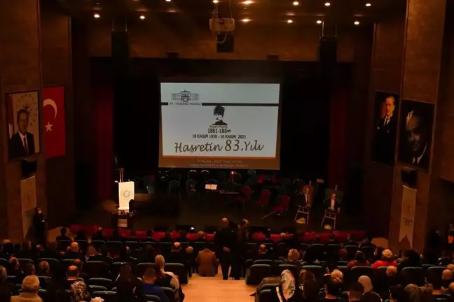 Merkez Müdürümüz 10 Kasım Atatürk'ü Anma Günü Programına Konuşmacı Olarak Katılmıştır 11-11-2021