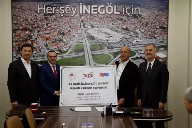 İnegöl'e 11 Milyonluk Yatırım İçin İmzalar Atıldı