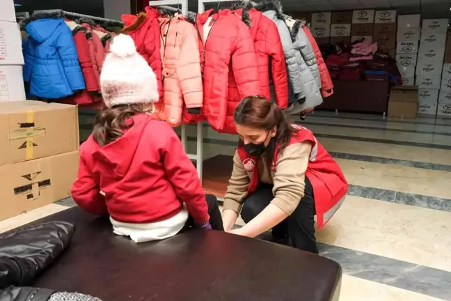 Altındağlı çocuklara sıcacık hediye