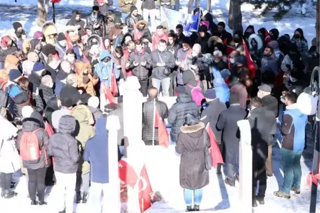 Erzurum'da, Allahuekber şehitlerini andılar