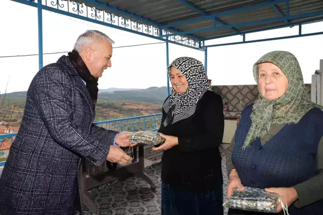 Başkan Bilgin'den kadınlara yılbaşı hediyesi