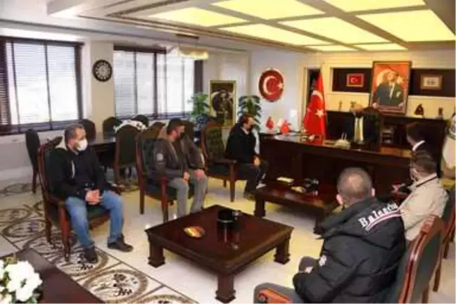 Başkan Bakkalcıoğlu'na Avcılık Kulübünden ziyaret