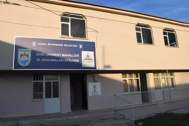 İznik'e bağlı Derbent Mahallesi'nde tezgâhların gelmesiyle yeniden başladı