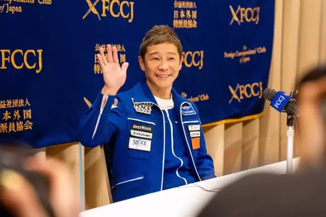 Uzaya çıkan Japon milyarder Maezawa: