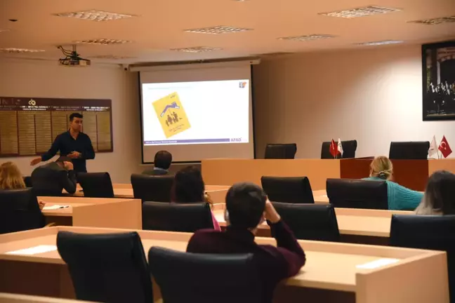 Birey ve aileler için afet bilinci eğitimi verildi