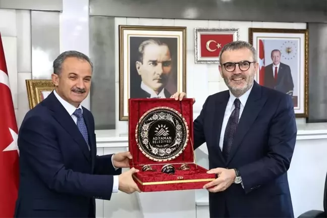 AK Parti Grup Başkanvekili Ünal'dan Başkan Kılınç'a ziyaret