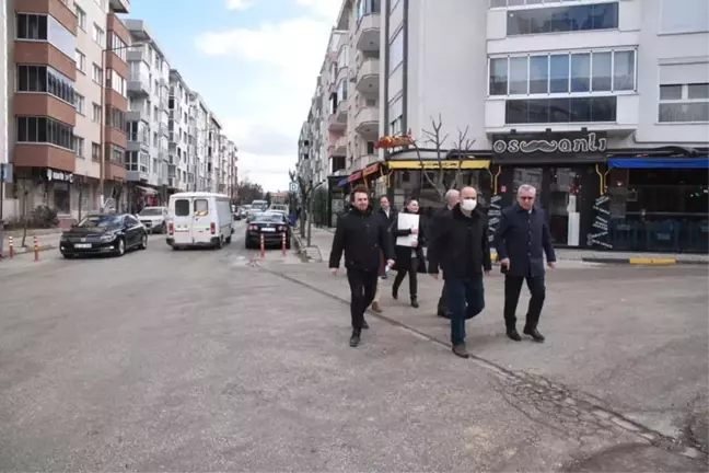 Canalp ve Helvacıoğlu Hastane Caddesi'nde incelemelerde bulundu