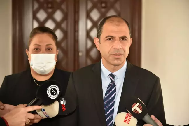 KKTC'de Meclis'te temsil edilecek partilerin başkanları, Cumhurbaşkanı Tatar ile görüştü